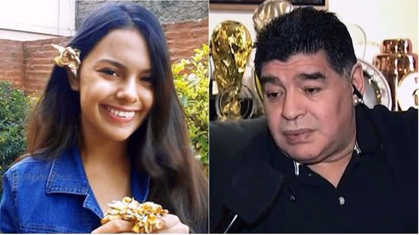 Maradona expresó su dolor por la muerte de Anahí Benítez