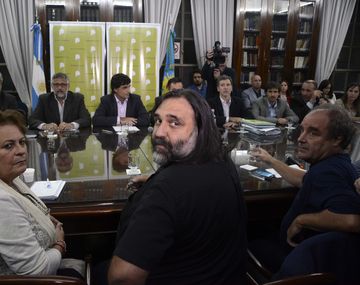 Mirta Petrocini y Roberto Baradel