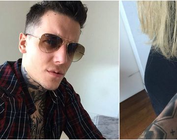 Alex subió la foto a Twitter