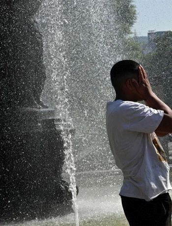 Lunes con mucho calor en Buenos Aires. 