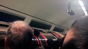 El hombre estuvo varios minutos atrapado El hombre estuvo varios minutos atrapado