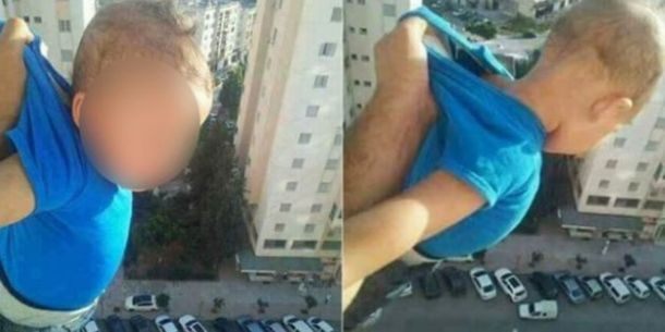 Amenazó con arrojar un bebé al vacío si no obtenía mil me gusta&nbsp;