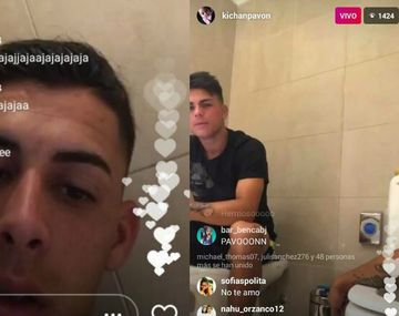 Silva y Pavón transmitieron en vivo desde la concentración de Boca
