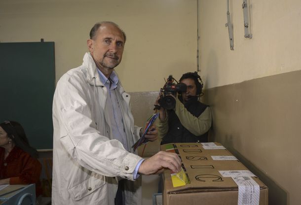 Votó Perotti y se mostró confiado en poder dar pelea en el primer lugar