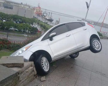 Mar del Plata: perdió el control de su auto