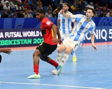 Argentina goleó a Angola y pasó a octavos del Mundial de Futsal.