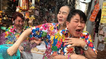 Los festejos del Songkran en Tailandia Los festejos del Songkran en Tailandia
