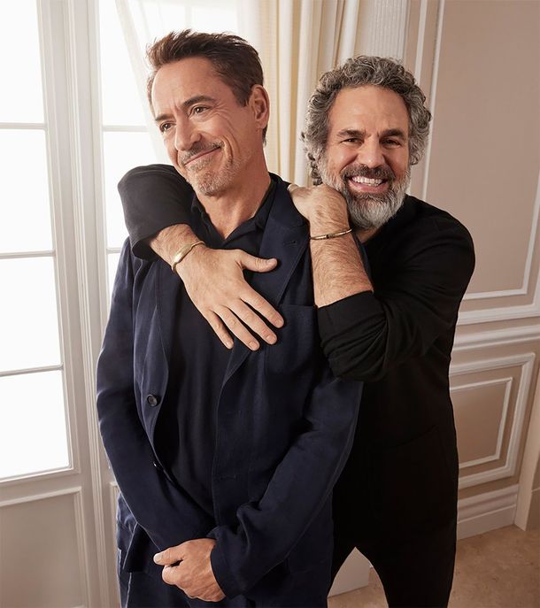 La foto de Robert Downey Jr con Mark Ruffalo que ilusionó a los fans de Marvel