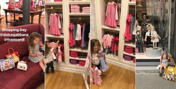 Wanda llevó a Francesca de compras ¡y gastó más de 30 mil pesos!