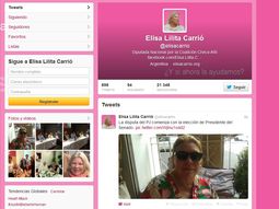 Un error de Carrió en Twitter se transformó en viral