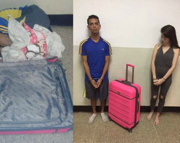 Intentó sacar a su novio de la cárcel en una valija