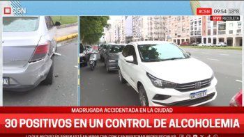 madrugada caotica: hubo 14 choques, 25 asistidos y crecen los positivos de alcoholemia madrugada caotica: hubo 14 choques, 25 asistidos y crecen los positivos de alcoholemia