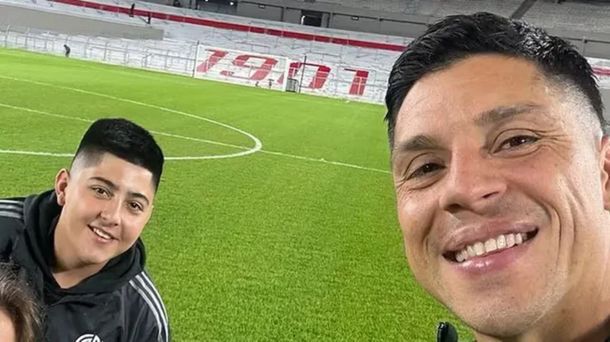 El hijo de Enzo Pérez chicaneó a Boca: No importa cuando lo leas