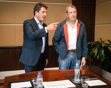 Dos presidenciables se reunieron para acordar una agenda común en el Congreso