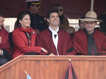Urtubey, con Macedo en el homenaje a  Güemes