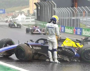 El posteo de la Fórmula 1 y el mensaje de Williams por el accidente de Colapinto