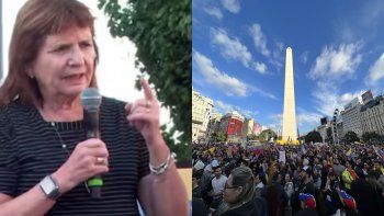 Doble vara: Bullrich se complicó al explicar por qué no se aplicó su protocolo con venezolanos