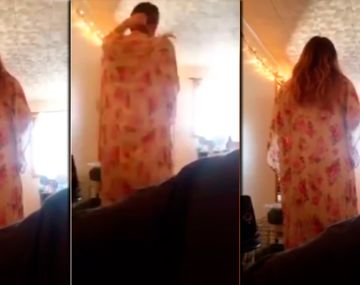 VIDEO: Filmó a su novia cuando le cantaba