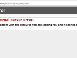 Sitio de inmigración del gobierno de Canadá, ¿colapsado por el miedo Donald Trump? Sitio de inmigración del gobierno de Canadá, ¿colapsado por el miedo Donald Trump?