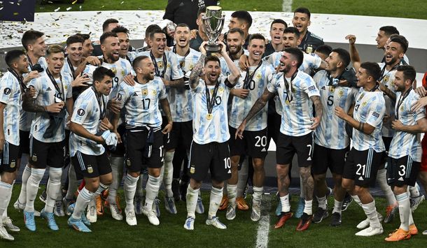 Argentina campeón: así levantó la copa de la Finalíssima