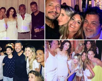 La mega fiesta de Tinelli en Punta: famosos y banda en vivo