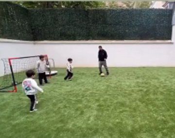 ¡Dejá ganar a los nenes!: el reclamo de Antonela a Messi