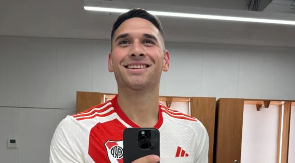 La ingeniosa presentación de Rodrigo Villagra en River: Los sueños se cumplen