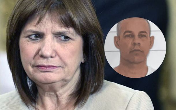 Patricia Bullrich y Fred Machado.