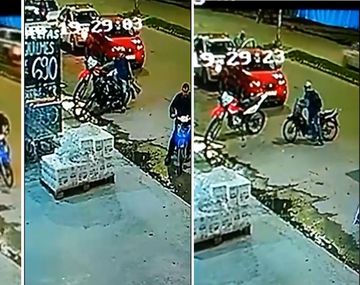 Frente a decenas de personas