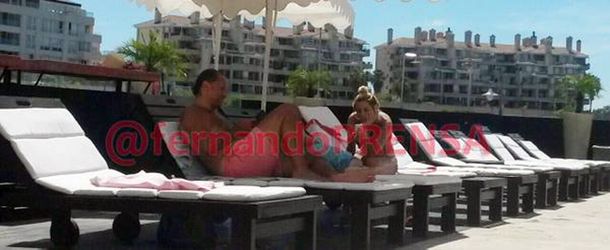 Mientras Diego está en Dubai, Rocío Oliva se muestra con otro hombre