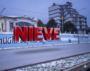 La nieve tapará la capital de la provincia más grande de la Argentina en las próximas horas
