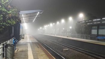 Niebla en Buenos Aires. Niebla en Buenos Aires.