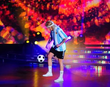 Alexander Caniggia quiso ser como su papá