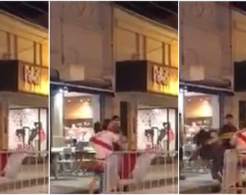 Violencia de género en el festejo del Boca - River