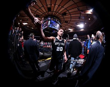 Manu Ginobili en San Antonio Spurs - Crédito: @manuginobili