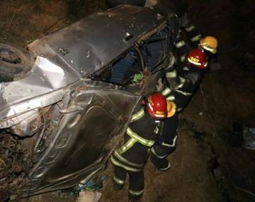 Grave accidente de tránsito de ocho jóvenes en Córdoba - Crédito: lavozdelinterior.com.ar