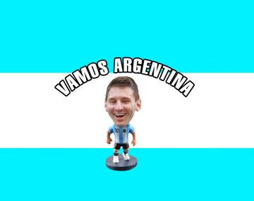 {altText(,#VamosArgentina: alentá a la Selección de la mano de minutouno.com)}