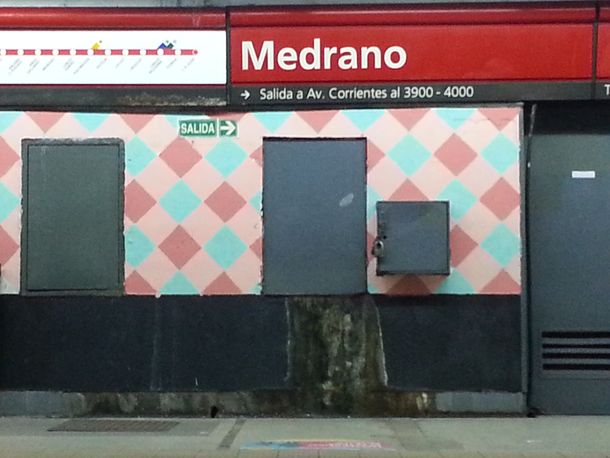 La estación Medrano de la línea B del Subte se llama ahora Medrano-Almagro