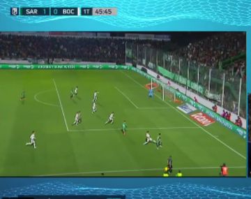 Polémica: el gol que el VAR le anuló a Sarmiento contra Boca