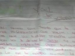 una carta y una confesion: ¿cual es la nueva pista en el caso de melina? una carta y una confesion: ¿cual es la nueva pista en el caso de melina?