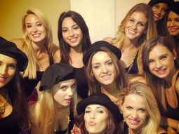 el back hot de alejandra maglietti junto a otras modelos el back hot de alejandra maglietti junto a otras modelos