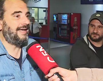 Así fue el emotivo regreso del equipo de C5N desde Israel