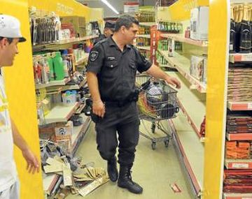 Hubo intentos de saqueo y robos luego de la fuerte lluvia