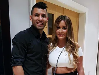 Kun Agüero y Karina La Princesita