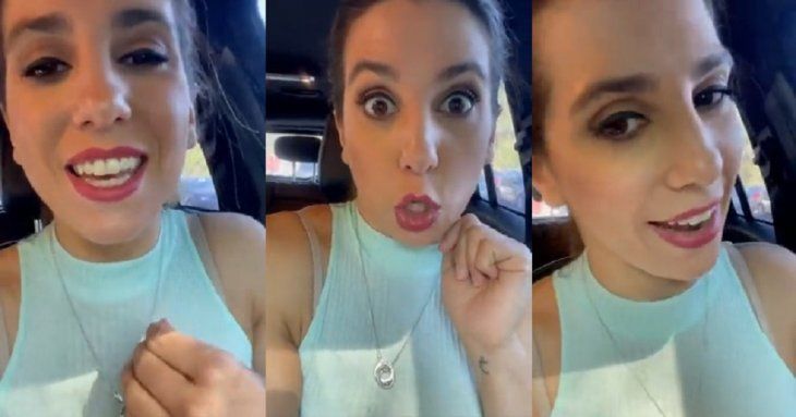 Tras el spot en portaligas, Cinthia Fernández inauguró un segmento de noticias en honor a su cola