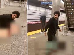 VIDEO: Intentó violar una mujer en el metro de Nueva York y los pasajeros lo detuvieron
