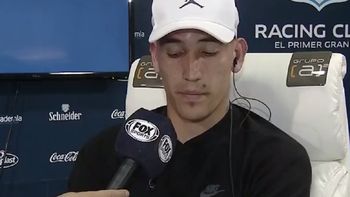 Ricardo Centurión visiblemente enojado Ricardo Centurión visiblemente enojado