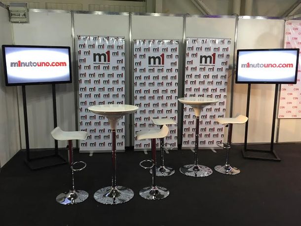 Conocé el stand de minutouno.com y C5N en #Restart