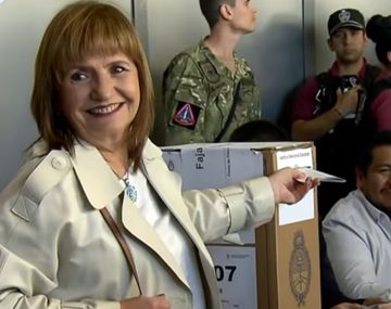 Así votó Patricia Bullrich: Necesitamos tener más diputados y senadores