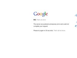 Usuarios reportan mal funcionamiento en el servicio de Google